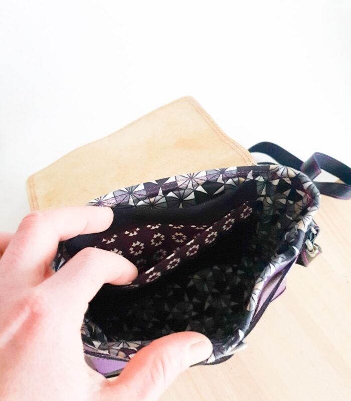 Petit sac à main cuir bandoulière femme