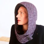 Accessoire de mode original, la "Capuche" MAELA CRÉATIONS. unique, pratique et élégante. Création textile à Audierne (29).