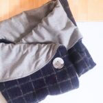 Cape réversible sans manche "mirza", une création originale et élégante. Maela création, créatrice de mode, vêtement femme taille unique.
