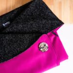 Cape réversible sans manche "mirza", une création originale et élégante. Maela création, créatrice de mode, vêtement femme taille unique.