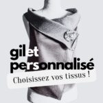 Gilet sans manches personnalisé. Fabrication artisanale de gilet court personnalisé. Gilet original made in France, fait main à Audierne, Finitère, Bretagne.