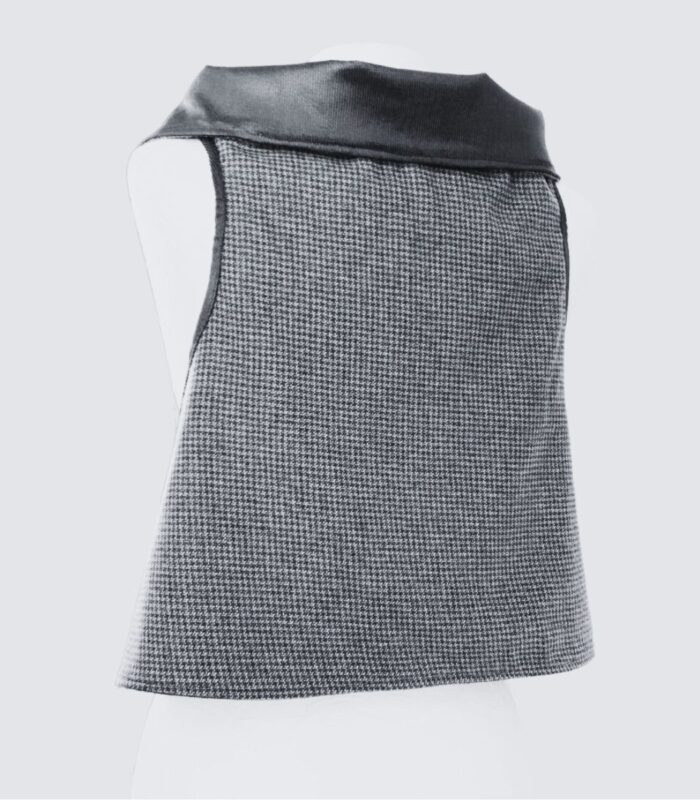 Gilet sans manches personnalisé. Fabrication artisanale de gilet court personnalisé. Gilet original made in France, fait main à Audierne, Finitère, Bretagne.