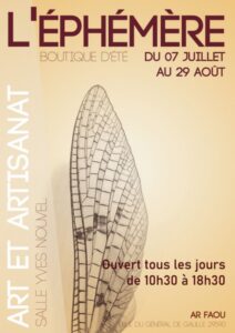 l'éphémère, boutique de createurs au Faou