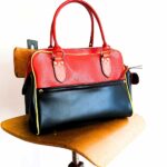 Sac de créatrice en cuir, modèle Mini Marty, artisanat chic et authentique breton.