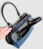 Grand sac en cuir artisanal, sac week end en cuir, maroquinerie artisanale colorée fabriquée en France, audierne,. Maela creations maroquinerie et sac en cuir finistere, bretagne. Sac grand format fait main