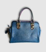 Grand sac en cuir artisanal, sac week end en cuir, maroquinerie artisanale colorée fabriquée en France, audierne,. Maela creations maroquinerie et sac en cuir finistere, bretagne. Sac grand format fait main