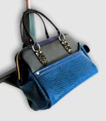 Grand sac en cuir artisanal, sac week end en cuir, maroquinerie artisanale colorée fabriquée en France, audierne,. Maela creations maroquinerie et sac en cuir finistere, bretagne. Sac grand format fait main