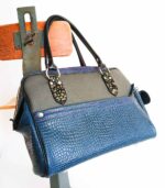 Grand sac en cuir artisanal, sac week end en cuir, maroquinerie artisanale colorée fabriquée en France, audierne,. Maela creations maroquinerie et sac en cuir finistere, bretagne. Sac grand format fait main