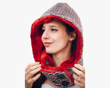 Accessoire de mode : la cagoule originale. La "Capuche" MAELA CRÉATIONS. unique, pratique et élégante. Créatrice de mode textile à Audierne (29).